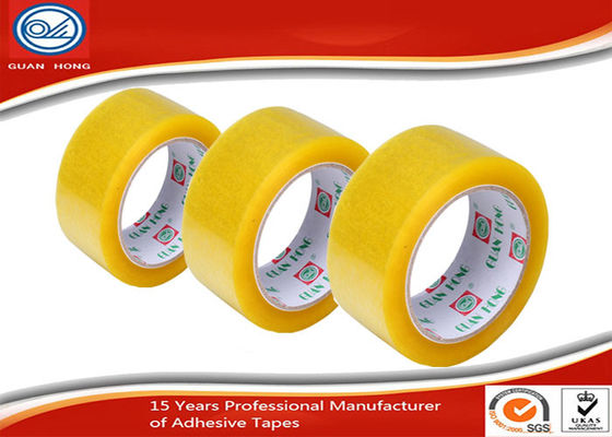 China Lado de empaquetado adhesivo de acrílico piezosensible a prueba de agua de la cinta de Bopp solo proveedor